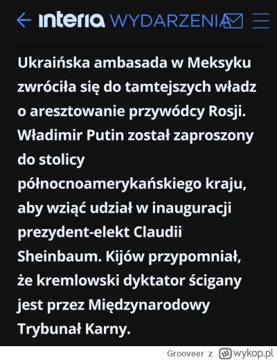 Grooveer - #ukraina #wojna #rosja #meksyk #polityka