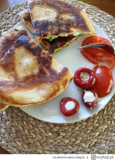 zsokiemowocowym - Jajko i ser w tortili i śniadanie gotowe.
#sniadanie