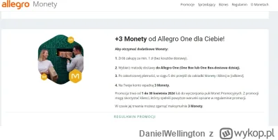 DanielWellington - #allegro robi promocje, jak spełnicie szereg warunków możecie dost...