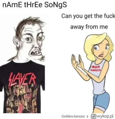 GoldenJanusz - #przegryw #muzyka #heavymetal