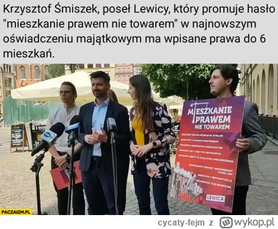 cycaty-fejm - #nieruchomosci    #bekazlewactwa #polityka