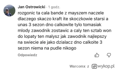 Warcomx - #skoki

Głos narodu przemówił