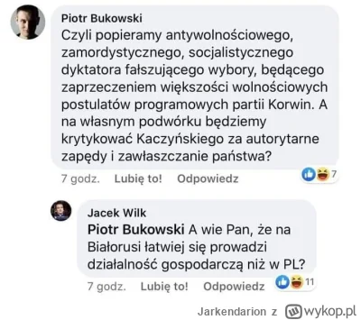 Jarkendarion - Czy ktoś mi wyjaśni skąd o konserw i konfiarzy miałość o ironio do kom...