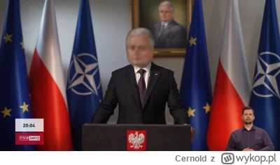 Cernold - #tvpis #bekazpisu 

Prezydent PiSu, nie Polski