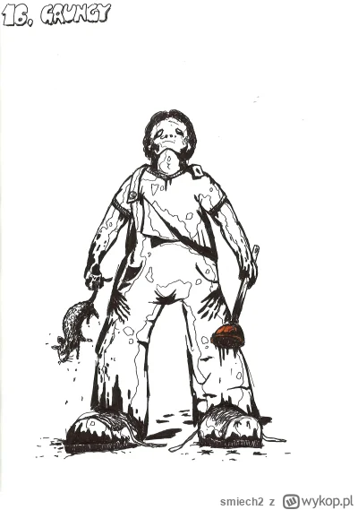 smiech2 - #inktober #magg #rysujzwykopem
Małe nawiązanie do zeszłorocznego "Demon". (...