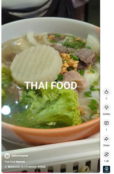 hans-kloss-23 - #raportzpanstwasrodka Imbecyl Maniek reklamuje Tajskie jedzenie.