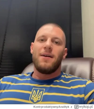 KontrproduktywnyAnalityk - Na zdjęciu widoczny ukraiński gwiazdor youtuba Dzikalij Tr...