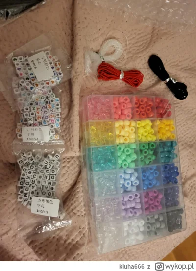 kluha666 - Jak byłem na oddziale dziennym to nauczyłem się robić bransoletki. Zamówił...