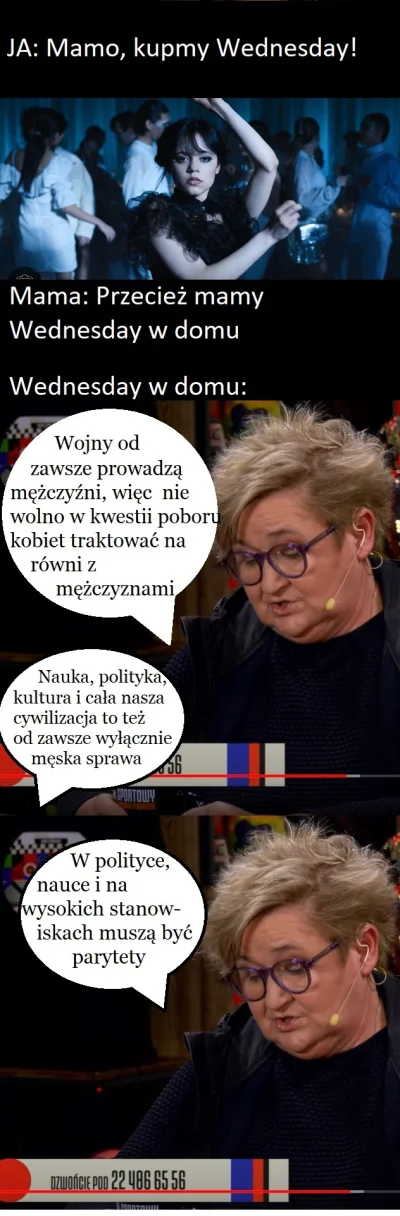 GMN1 - @Gours: Prawda, że taka PROFESOR Płatek  to mądre rzeczy mówi o rodzeniu dziec...