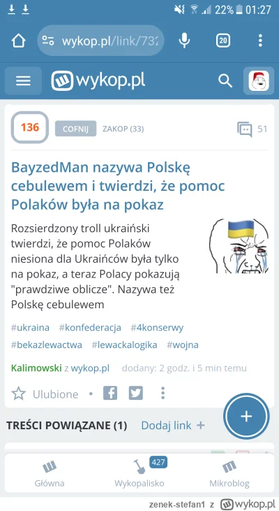 zenek-stefan1 - Nie wolno robić znalezisk o ukraińskich trollach pod protektoratem ne...