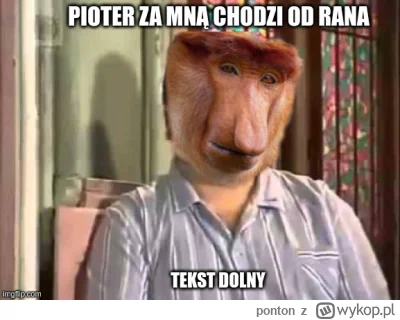 ponton - #konkursnanajbardziejgownianymemznosaczem