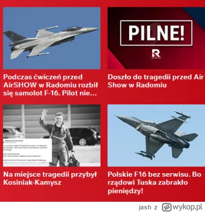 jash - @spayker: Na stronie Republiki już jest o Tusku: