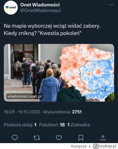 Rustyyyy - @SARS-Cov2: Zapomniałeś dodać że polacy z zachodu tak wybrali, ci ze wscho...