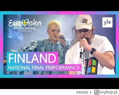 klinQQ - Ktoś widział przedstawiciela Eurowizji 2024 z Finlandii? Nie? To zapraszam:
...