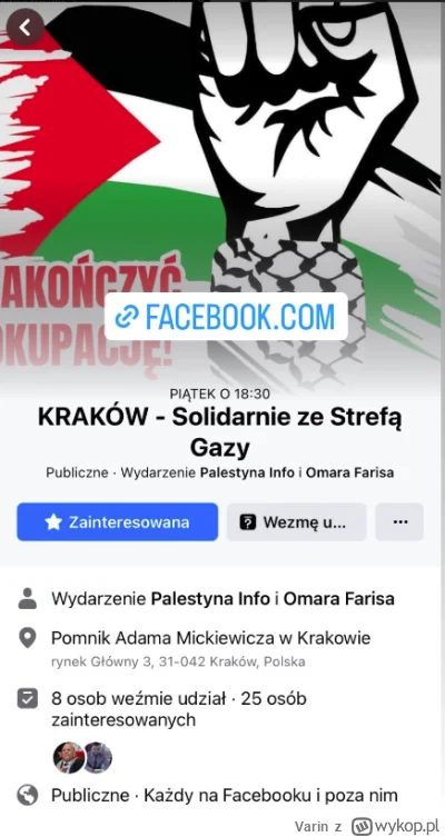 Varin - Klękające dla terrorystów z Hamasu Julki Organizują w Krakowie protest popier...