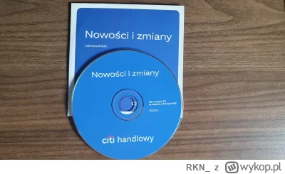 RKN_ - Citi Handlowy AD 2024 rozsyła płyty CD odnośnie nowości i zmian ( ͡º ͜ʖ͡º)