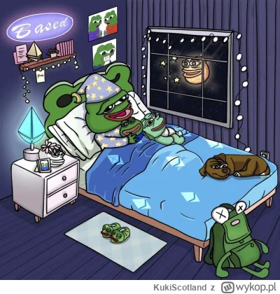 KukiScotland - #przegryw Huop idzie spać. Dobranoc wszystkim czas do ,,Krainy Morfeus...