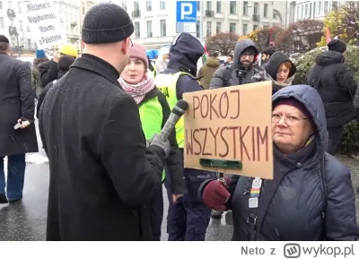 Neto - @perla-nilu: Dzień wcześniej była na pro-palestyńskim marszu "Ani jednej bomby...