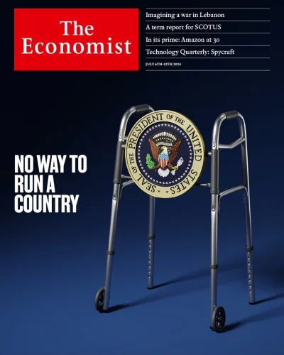 WykopowyInterlokutor - Genialna okładka The Economist.
#usa #biden #trump #swiat #pol...