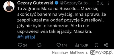 Najmilszy_Maf1oso - Dostał już tego bana na wyścig czy nie?
#f1 #witajcienajmilsi
