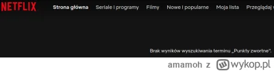 amamoh - >Punkty zwortne

@ExtraPensja:mała literówka i netflix nie zna :P