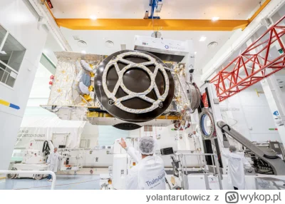 yolantarutowicz - Zbudowany przez Europejczyków 5-tonowy satelita telekomunikacyjny S...