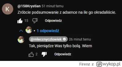 Firenz - aha, ale jak wy jesteście monetyzowani to już was to boli XD

mod
#kononowic...