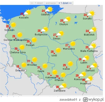 zasadzka01 - @paczelok co wy z tymi memami? To są upały? 31 stopni gdzieś tam jest i ...