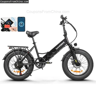 n____S - ❗ SAMEBIKE LOTDM200-II Electric Bike 48V 13Ah 750W 20inch [EU]
〽️ Cena: 996....