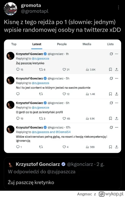 Angmac - Weekend chyba wjechał dziś ostro

#gonciarz