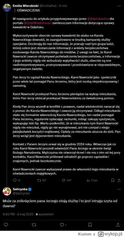 Koziom - Uwielbiam te teorie spiskowe xd

A co do samego oświadczenia, wierzymy czy n...