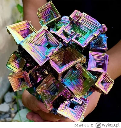 pawelJG - plusujcie kryształ bizmutu
#ciekawostki