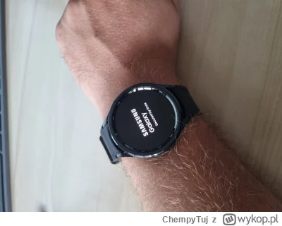 ChempyTuj - Właśnie przyszedł zamówiony w przedsprzedaży Galaxy Watch 6 Classic. Mam ...