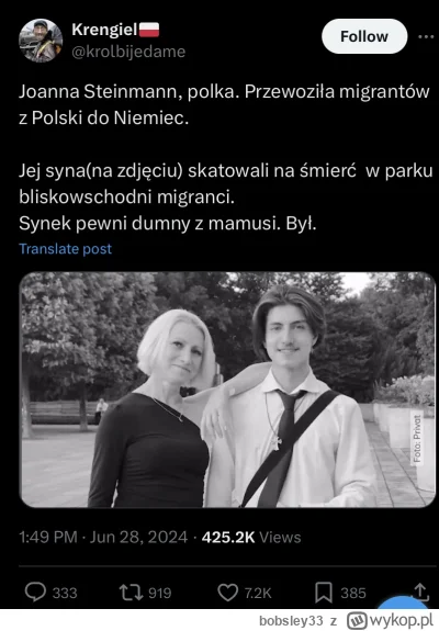 bobsley33 - #p0lka #logikarozowychpaskow #madki #imigranci