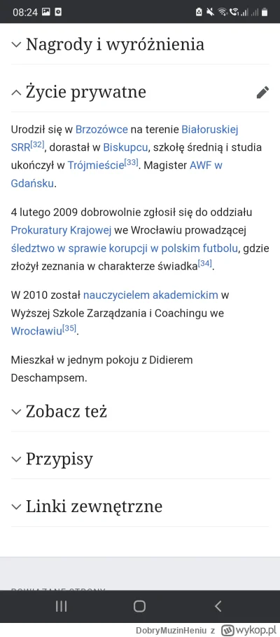 DobryMuzinHeniu - #mecz  Zaktualizowałem życiorys trenerskiej legendy. #czujedobrzecz...