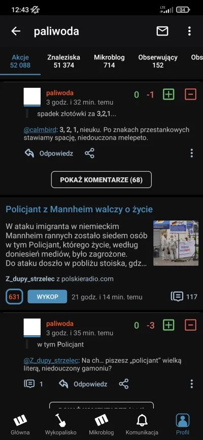 PodniebnyMurzyn - Ciągle mnie fascynuje, jakim cudem ten upośledzony umysłowo kozak w...