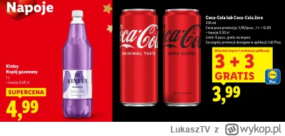 LukaszTV - Dobre promo na coca cole w lidlu a przy okazji pierwsze napoje z kaucją ;d...