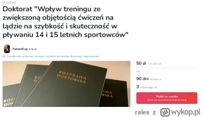 rales - Przemkorożec z 2. sezonu chce wznowić doktorat i robi na to zrzutkę: https://...