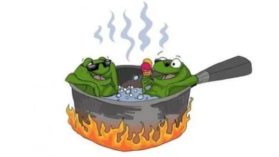 Darko69 - @daniel-doe: Bo chodzi politykom i urzędnikom na powolne gotowanie żaby w c...