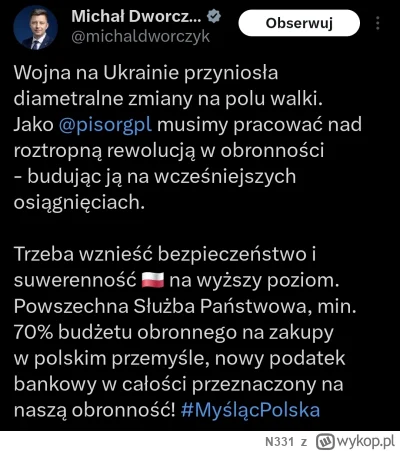N331 - Gdy PiS dojdzie do władzy będzie 70%... ( ͡° ͜ʖ ͡°)

#polska #polityka #bekazp...