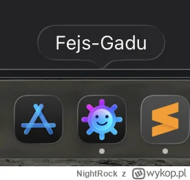 NightRock - @ActiZ: Jak masz Maca, to mogę Ci podesłać moją apkę - stworzyłem alterna...