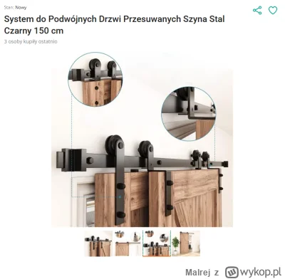 Malrej - #remontujzwykopem
Czołem Mirasy, czy ma ktoś z Was drzwi przesuwne w systemi...