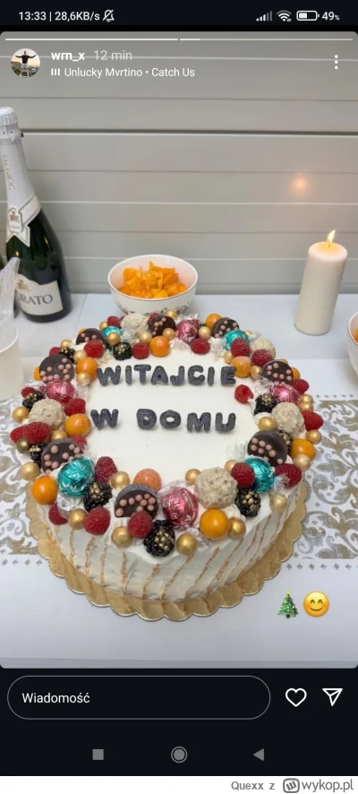 Quexx - Najpierw makowiec z prokuratorem, a teraz tort z najbliższymi ( ͡° ͜ʖ ͡°).   ...