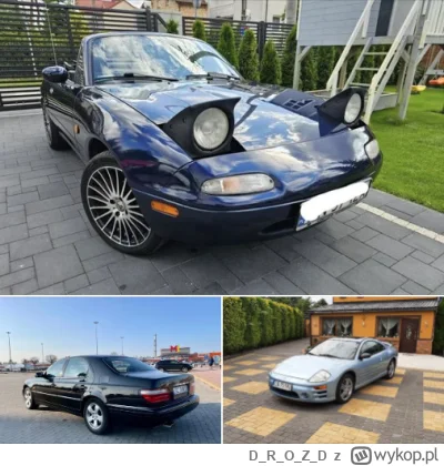 DROZD - Zeszło na Pniu! Z raportu sprzed tygodnia (16.08):
1) Mazda MX5 - 25 000 pln ...