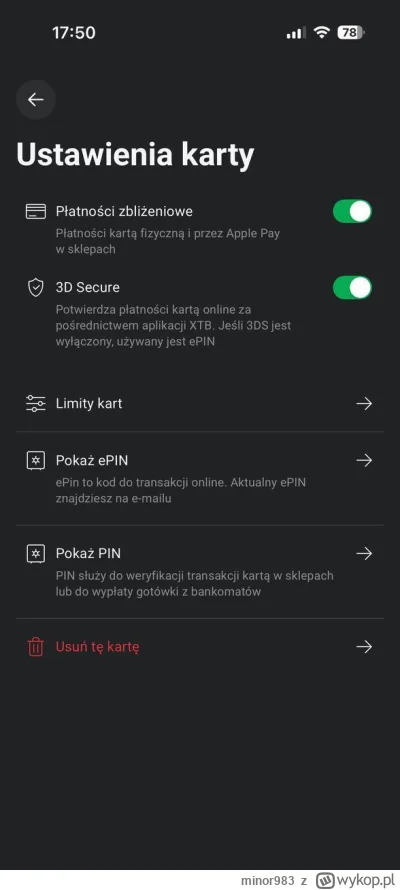 minor983 - @moja-walka: aby zaplacic online karta trzeba potwierdzic powiadomieniem
