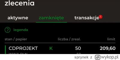 sprynek - In #cdprojektred we Trust

#gielda