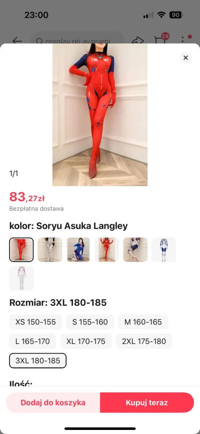 lukija - @JoeGlodomor na razie wystarczy mi to + sukienka z nike za 400 zł, chętnych ...
