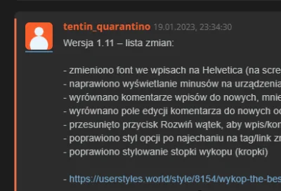 tentinquarantino - @Glosz_sali: jaką wersję stylu masz zainstalowaną? na jakim ekrani...