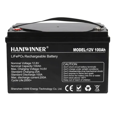 n____S - ❗ HANIWINNER 12.8V 100Ah LiFePO4 Battery Pack 1280Wh [EU]
〽️ Cena: 235.90 US...