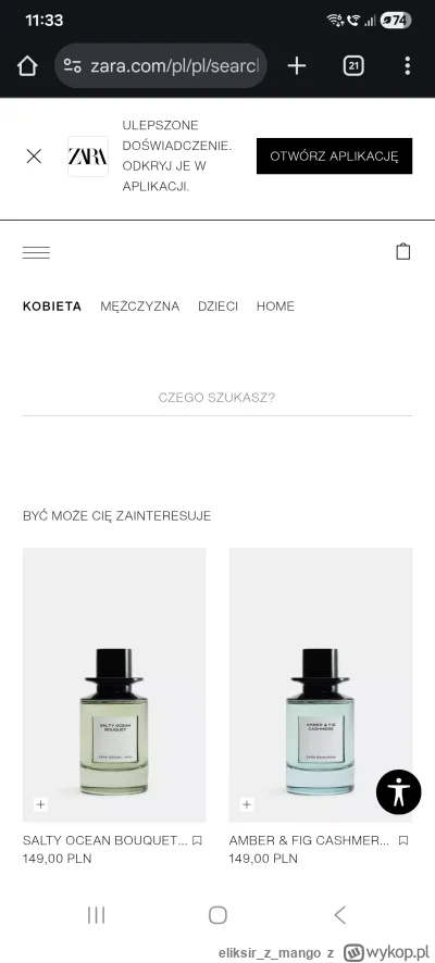 eliksirzmango - #rozbiorka #perfumy
Rozbiórka 7 zapachów z Zarki: 

Salty Ocean
Cavia...